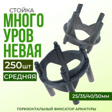 Фиксатор арматуры Промышленник многоуровневый 25/30/35/40 упаковка 250 шт.