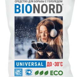 Универсальный противогололедный реагент BIONORD UNIVERSAL