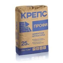 Штукатурный состав КРЕПС "Профи" 25 кг Штукатурный состав КРЕПС "Профи" 25 кг