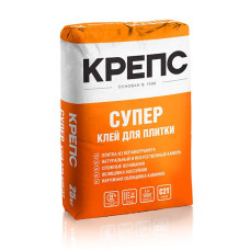 Клей для плитки КРЕПС "Супер" 25 кг