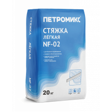 Стяжка ПЕТРОМИКС NF-02 (ПЛ) 20кг легкая