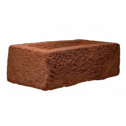 Кирпич облицовочный полнотелый Faber Jar Петровский Штандарт красный 215х102х65мм 348шт