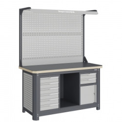 Верстак слесарный MCN 1552.S69.1-2F Верстак слесарный MCN 1552.S69.1-2F