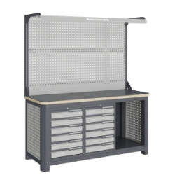 Верстак слесарный MCN 1552.S66.1-2F Верстак слесарный MCN 1552.S66.1-2F