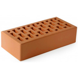 Кирпич облицовочный пустотелый ГОЛИЦЫНСКИЙ КЗ М175 1NF абрикосовый Гладкий 250х120х65мм 480шт