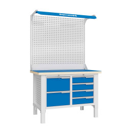 Верстак слесарный CTR 1232.S24.3-2F Верстак слесарный CTR 1232.S24.3-2F