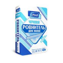Ровнитель РЕАЛ 25 кг для пола черновой Ровнитель РЕАЛ 25 кг для пола черновой