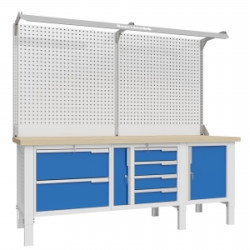 Верстак слесарный CTR 2202.S7L26.24-2F Верстак слесарный CTR 2202.S7L26.24-2F