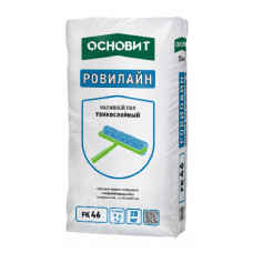 Наливной пол ОСНОВИТ РОВИЛАЙН FK46 тонкослойный 20кг