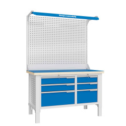 Верстак слесарный CTR 1432.S3L3.4-2F Верстак слесарный CTR 1432.S3L3.4-2F