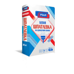 Шпатлевка РЕАЛ белая 20кг